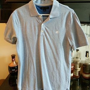 Banana republic Blue Heather Polo